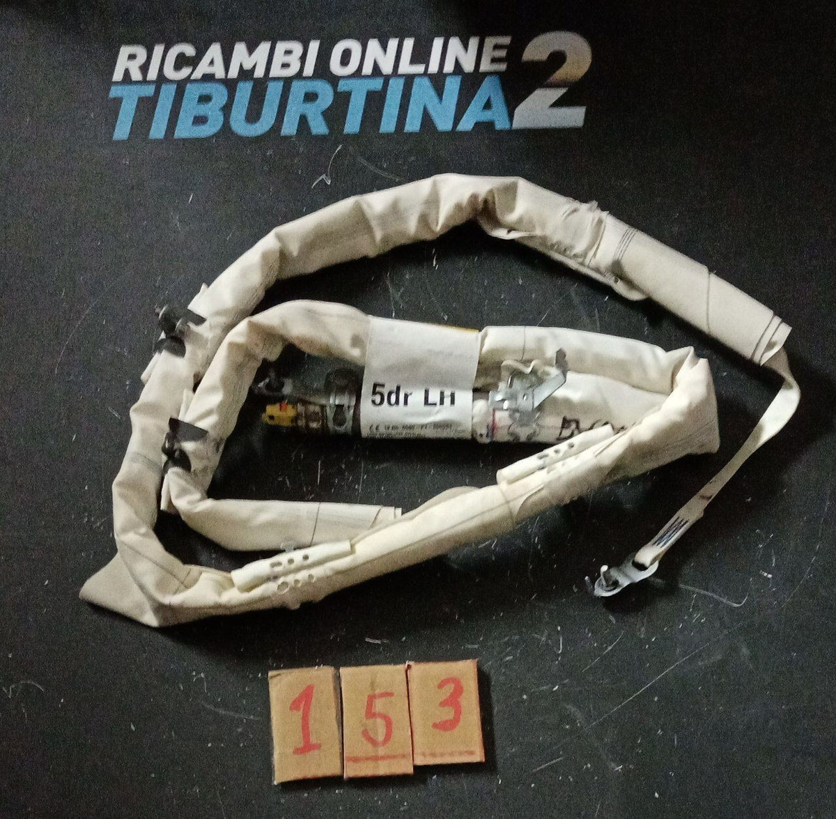 Airbag tendina laterale sinistra Range Rover evoque 2011-2018 Numero 153