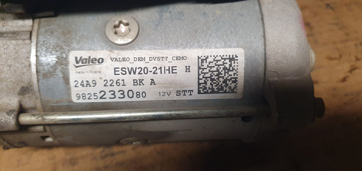 Motorino avviamento  Citroen C3 1.5 D valeo esw20-21he