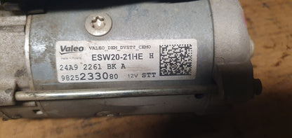 Motorino avviamento  Citroen C3 1.5 D valeo esw20-21he