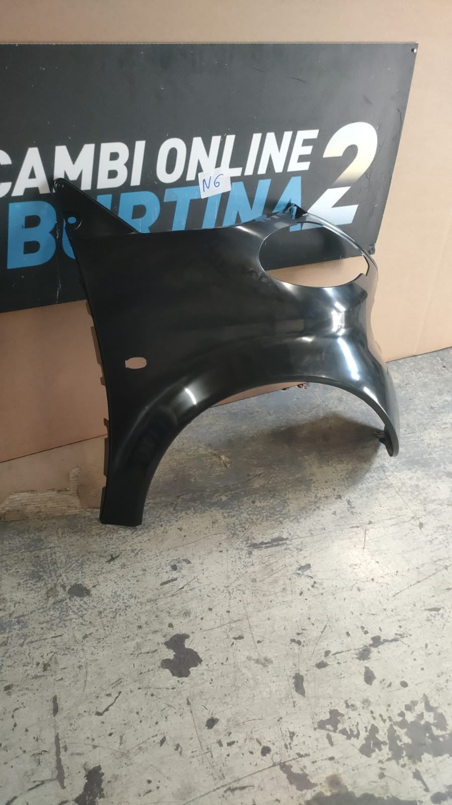 parafango anteriore destro Smart 450 1998 al 2002  con foro lucciola n6 nuovo