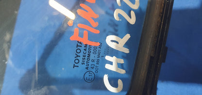 Fin 48 - Lunotto vetro fisso  Toyota CHR C-HR 2022 anteriore destro