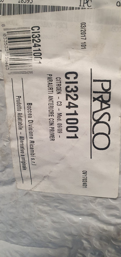 Paraurti Anteriore Citroen C3 Mod dal 2009 CI3241001