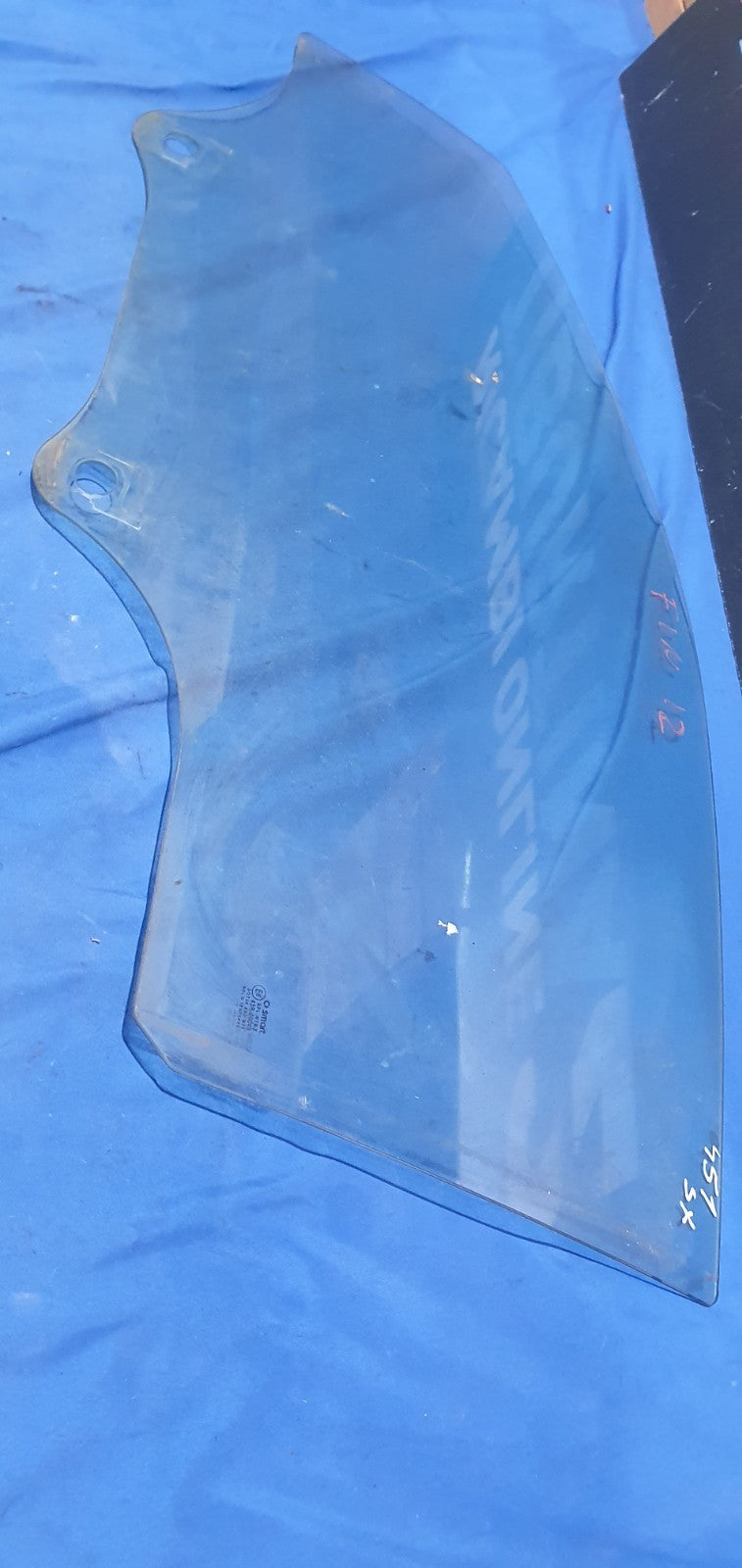 Fin 12 - Finestrino vetro scendente Smart 451 fortwo anteriore sinistro