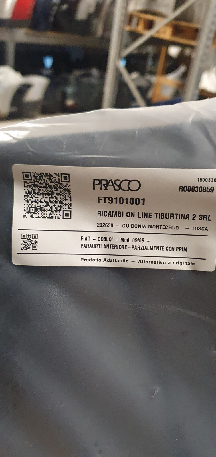 Paraurti Anteriore Fiat Doblò Mod dal 2009 FT9101001