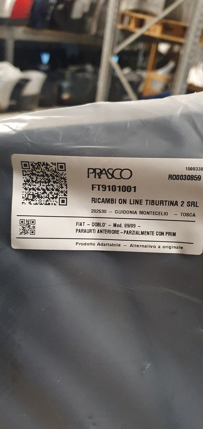 Paraurti Anteriore Fiat Doblò Mod dal 2009 FT9101001