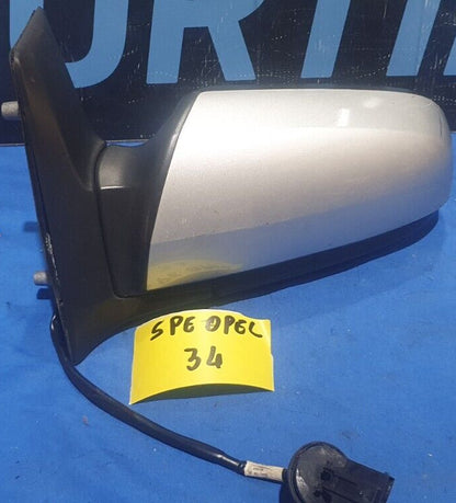 Spe 34 - Specchio retrovisore Specchietto Opel Zafira 2005 2011 Sinistro 5 fili