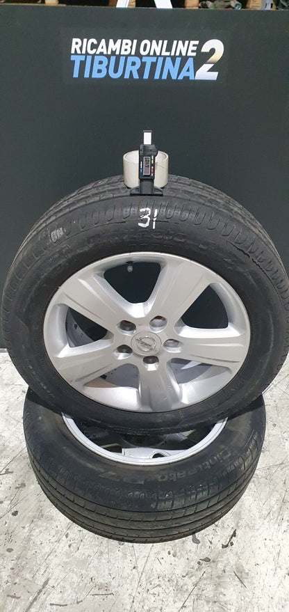 Cerchi e gomme 4 cerchi pe Opel Meriva con gomme Pirelli Dot 05-18