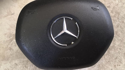 Cruscotto con moduli Mercedes Benz ml W166 volante 4 razze fregio danneggiato