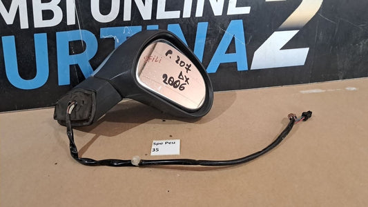Spe peu 35 specchietto retrovisore destro Peugeot 207 dal 2006 9 fili