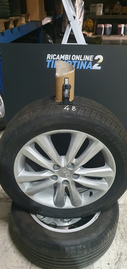 Cerchi e gomme 4 cerchi per Hyundai IX35 con gomme hankook dot 18-17