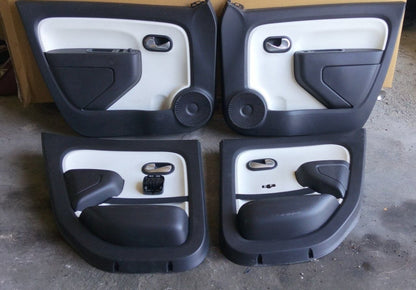 Tappezzeria completa Renault Twingo in misto pelle e stoffa 2014 in poi