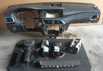 Kit airbag infiniti qx30 2016 in poi con cruscotto in pelle