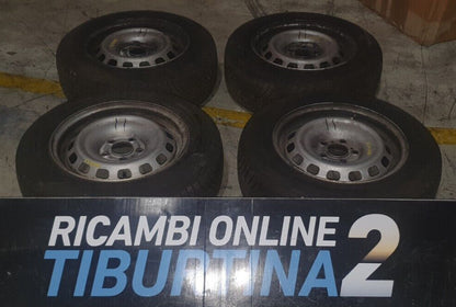 Cerchi in lega e Gomme  Peugeot Partner Diametro 15 con gomme M+S