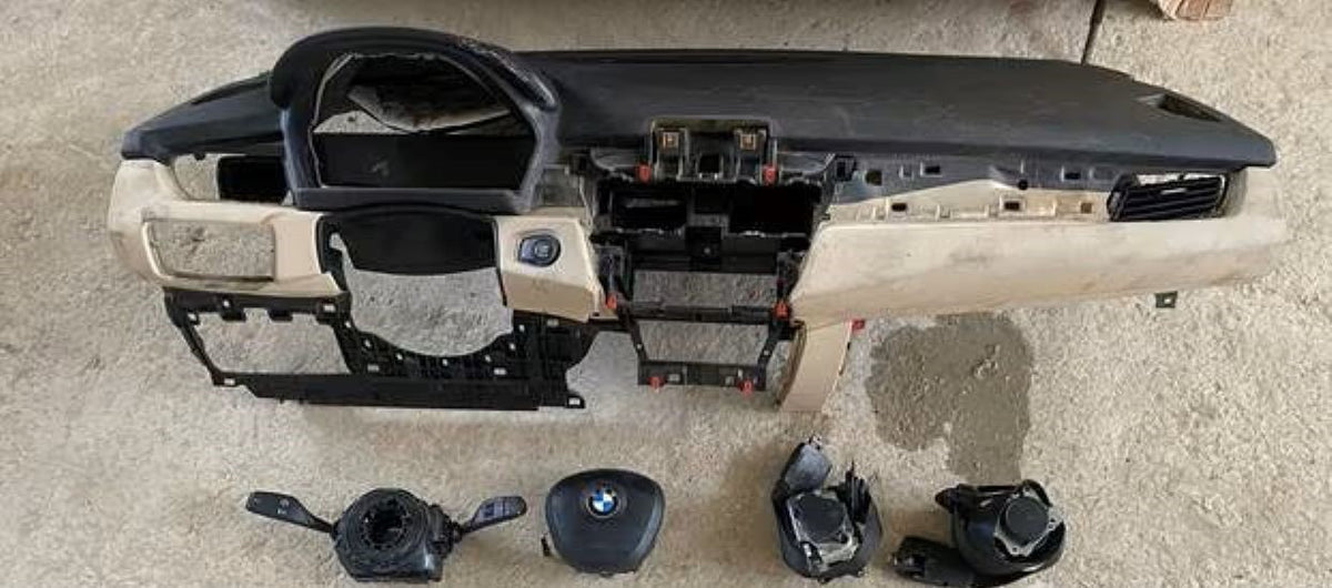Kit Airbag BMW Serie 2 f 45 bicolore 2012 2016 cruscotto rovinato