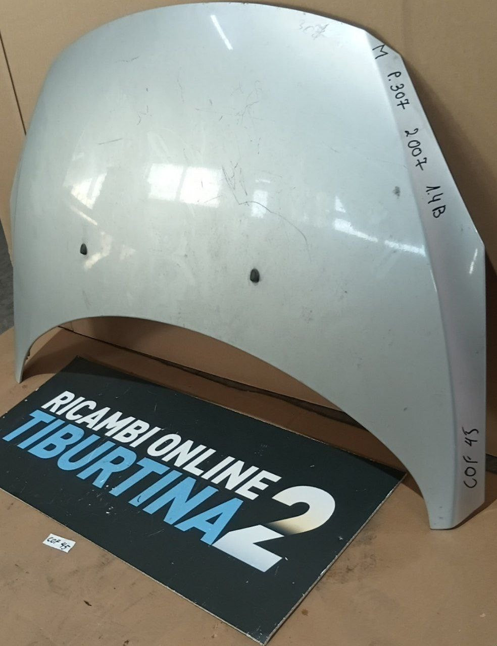 Cof 45 cofano anteriore Peugeot 307 2007