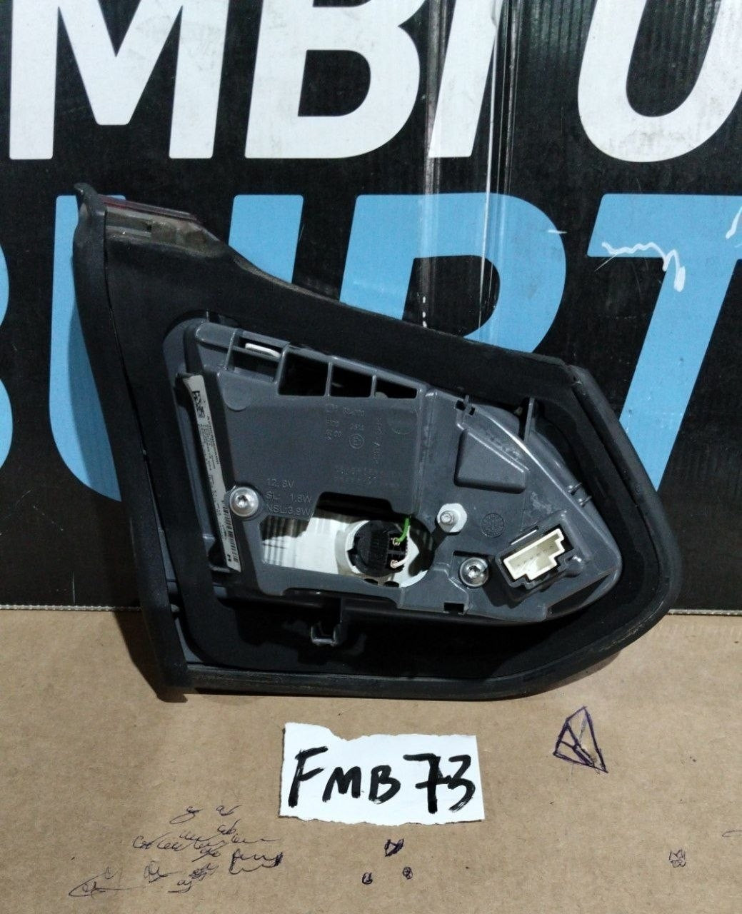 F mb 73 fanali posteriori interno destro Mercedes Benz classe C w205 2014 Led