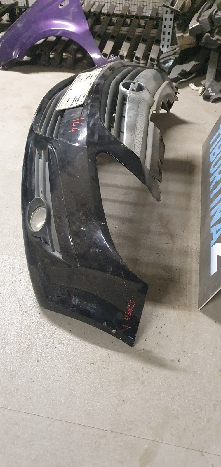 paraurti anteriore Opel Corsa D