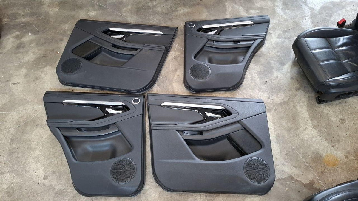 15 Tappezzeria in pelle nera evoque senza airbag sedile 2018 2025