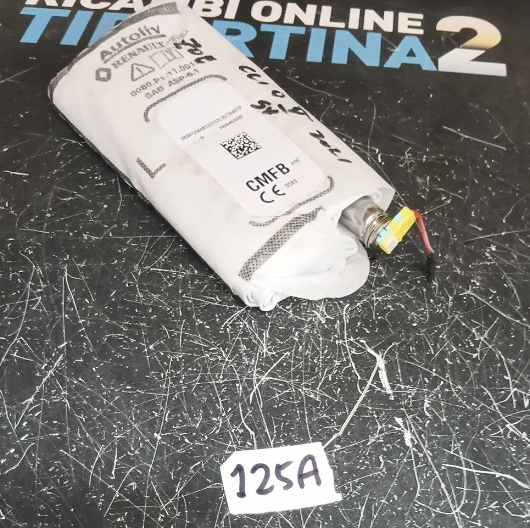Airbag sedili sinistro Renault clio v 2021 in poi Numero 125A