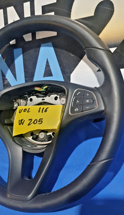 Volante Mercedes W205 con palette