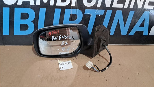 Spe Toyo 32 specchietto retrovisore Toyota Avensis sinistro 9fili dal 2006