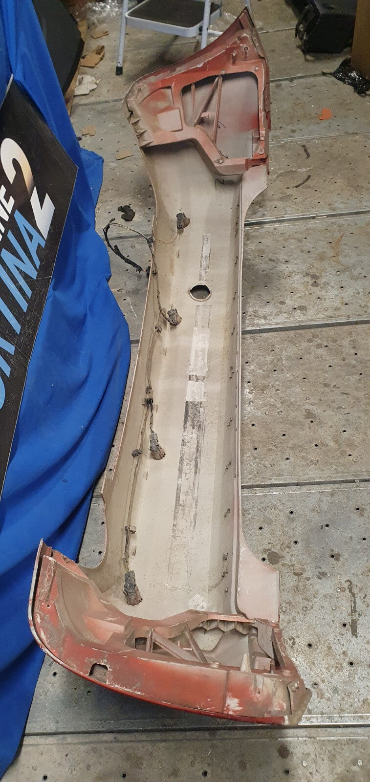 Paraurti Posteriore Tata Xenon con sensori parcheggio