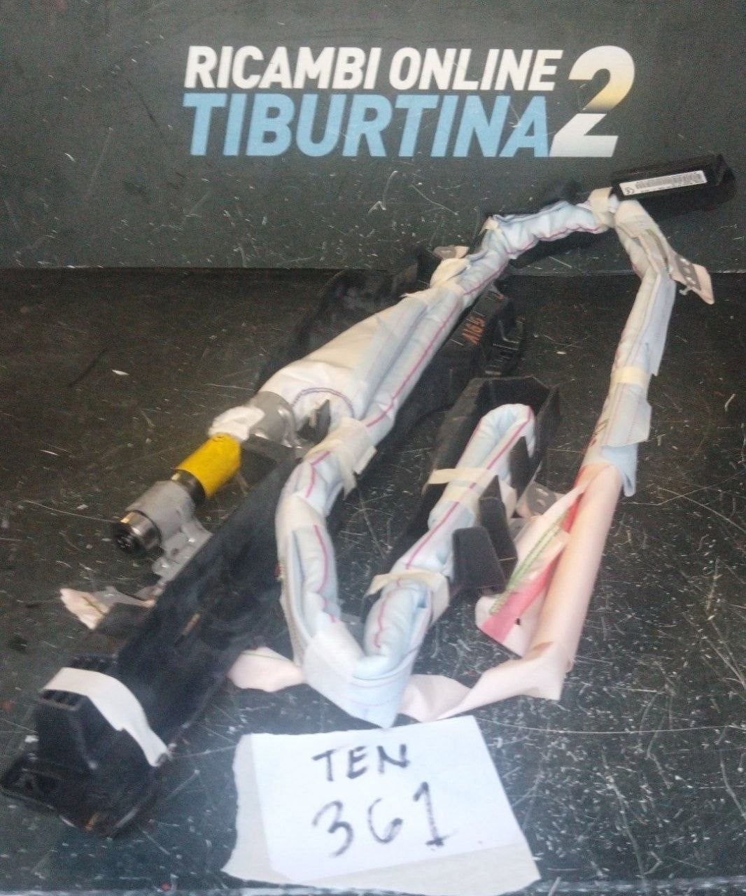 Tend 361 airbag tendina sinistra Toyota Aygo Peugeot 108 Citroen C1 Dal 2014